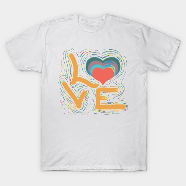 Love Pride Gay Rainbow Lgbt T-Shirt by Luca loves Lili